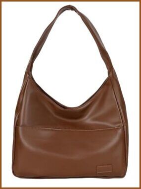 Quilted Vegan Leather Tote Bag Casual Shoulder Purse Large